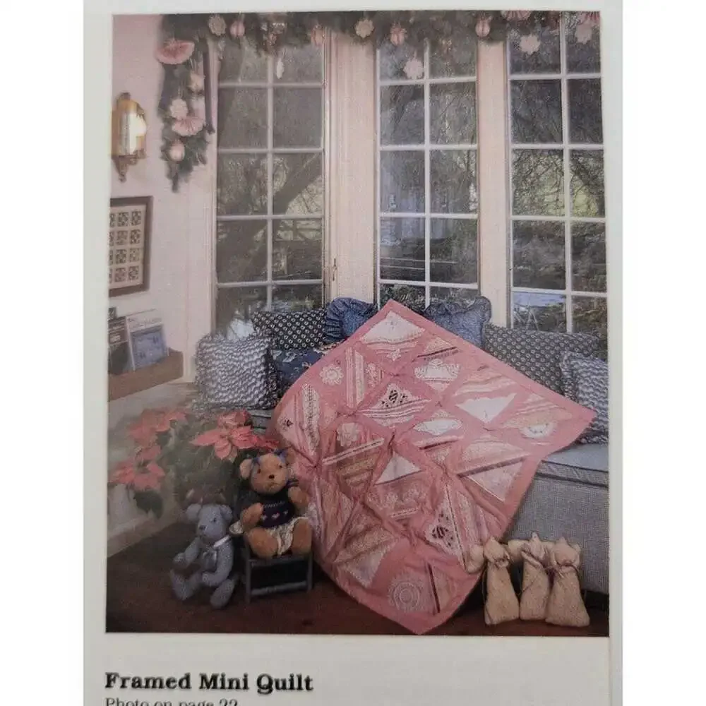 Christmas Memories A Folk Art Celebration Quilt Pattern Book B-99 Nancy Martin
